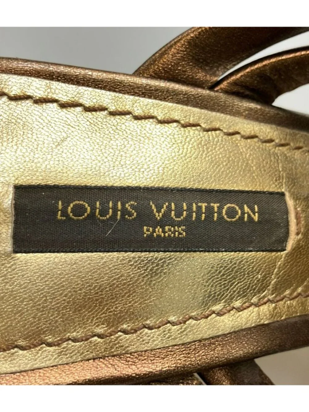 Louis Vuitton Wedge Sole Sandals